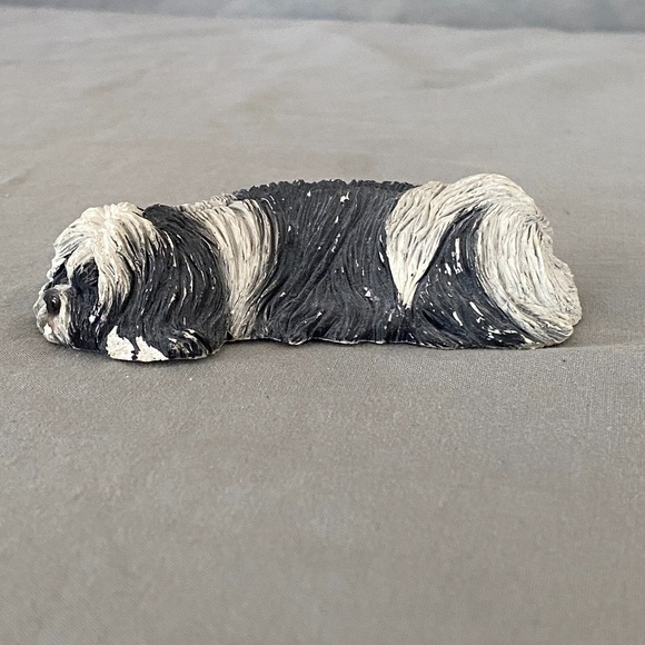 Vintage Sandicast Lil' Snoozers SHIH TZU S76‎ 1992 Miniature Dog Figurine - Picture 6 of 6